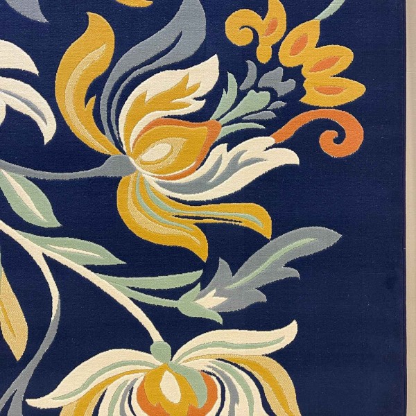 Lotus Turkish Rug HU13A navy cream Size 250*350