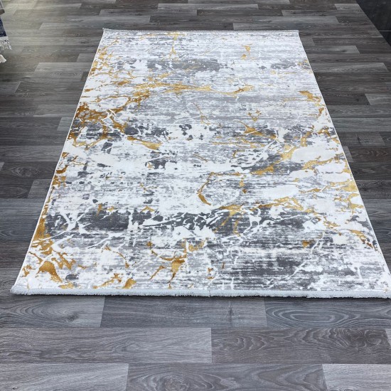 Bulgarian Milton Carpet 9630 white and gold