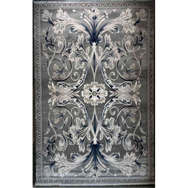 Royal Turkish Monaco Carpet French Pattern Dark Grey Size 300*500