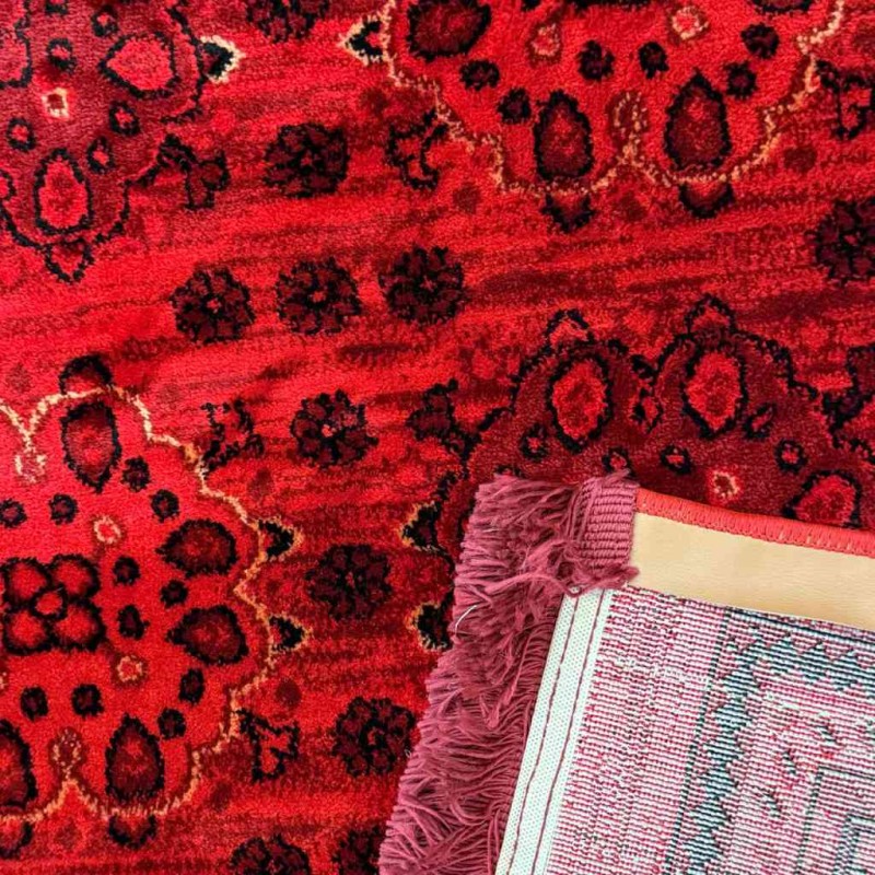 سجاد بخارى تركي 01 احمر مقاس 100*200