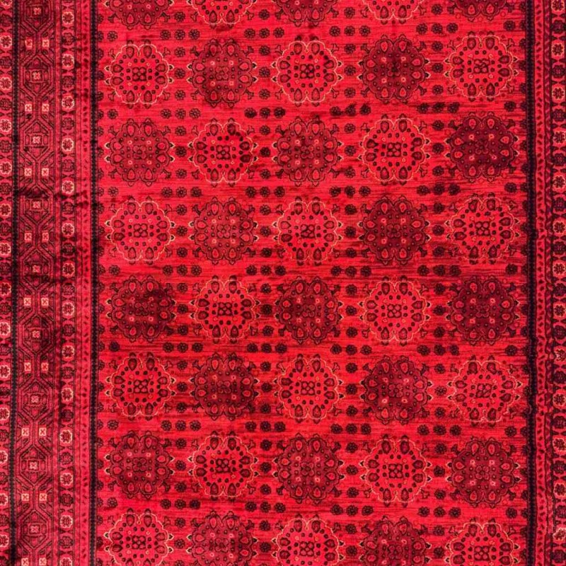 سجاد بخارى تركي 02 احمر مقاس 80*150