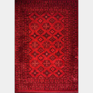سجاد بخارى تركي 04 احمر مقاس 150*220
