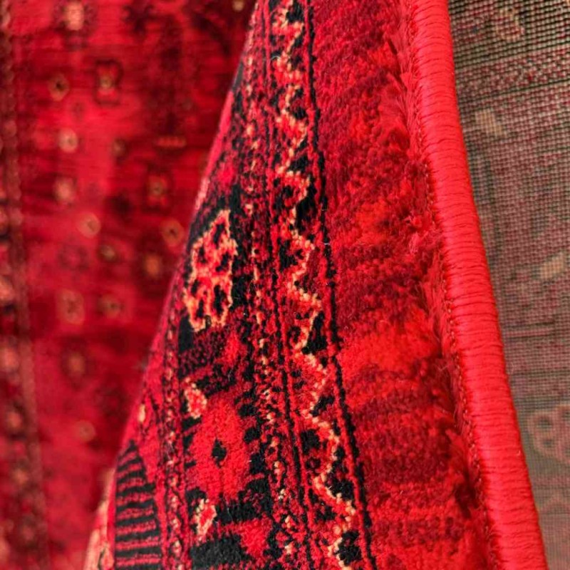 سجاد بخارى تركي 07 احمر مقاس 150*220