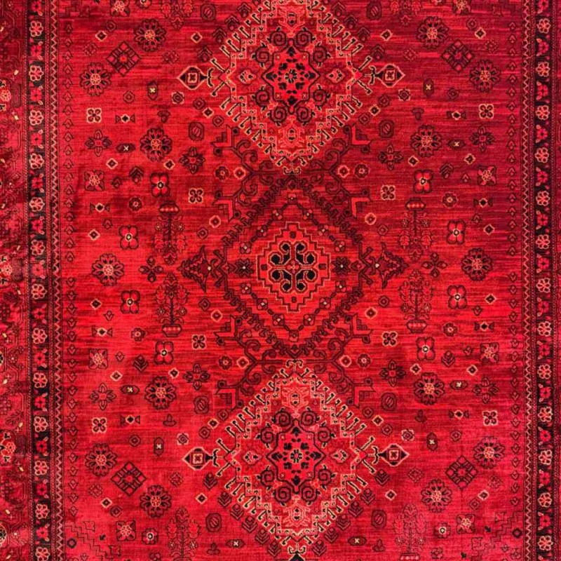 سجاد بخارى تركي 07 احمر مقاس 150*220