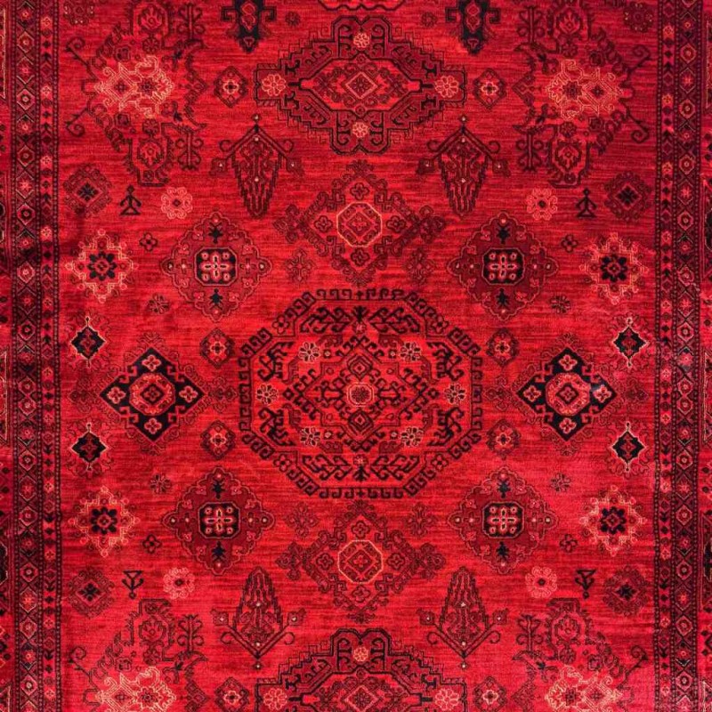 سجاد بخارى تركي 08 احمر مقاس 80*150