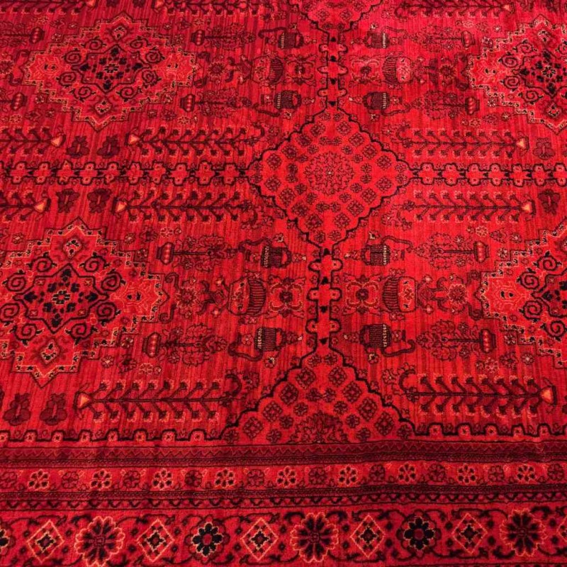 سجاد بخارى تركي 09 احمر مقاس 150*220