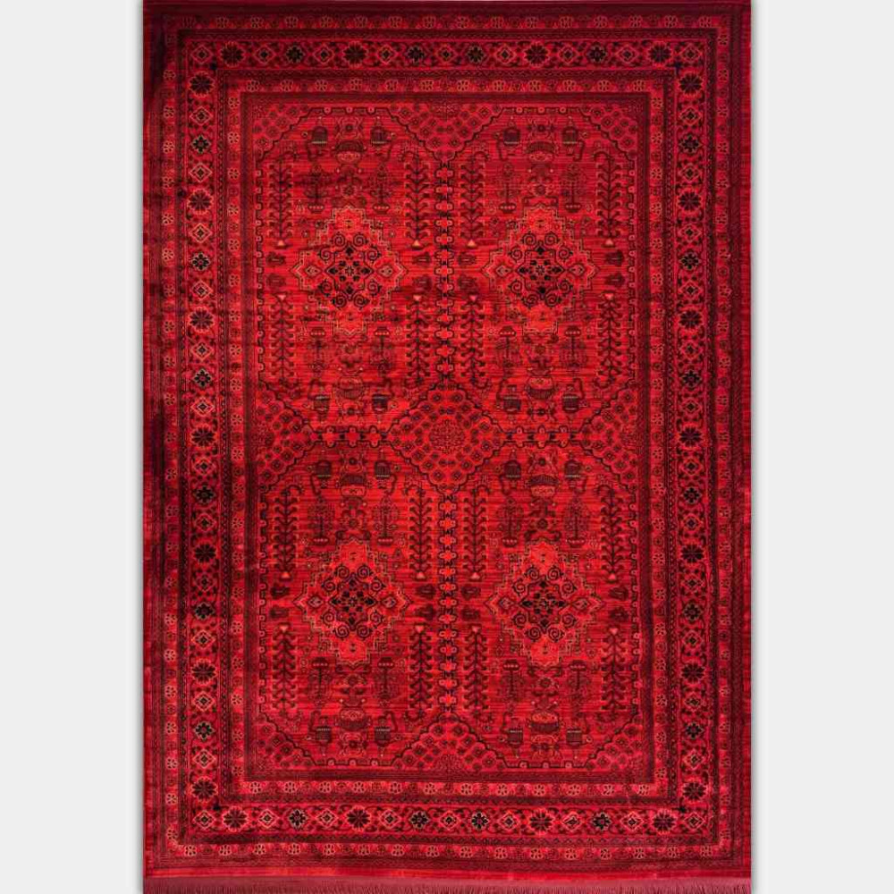 سجاد بخارى تركي 09 احمر مقاس 80*150