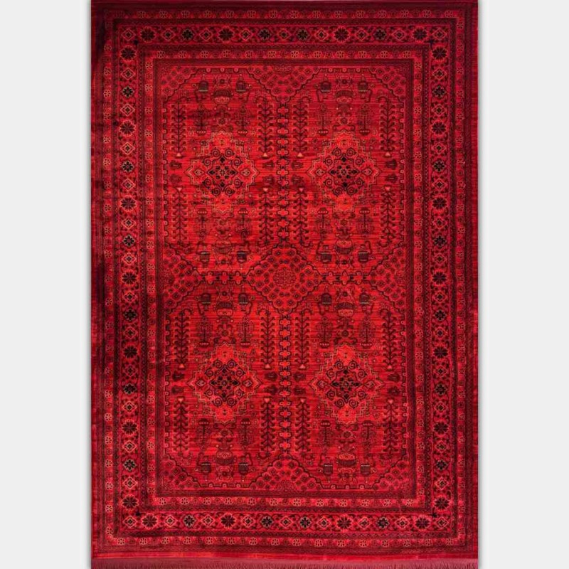 سجاد بخارى تركي 09 احمر مقاس 150*220