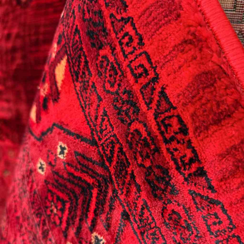 سجاد بخارى تركي 10 احمر مقاس 150*220
