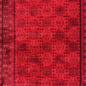 Turkish Bukhara carpet 02 red size 150*220