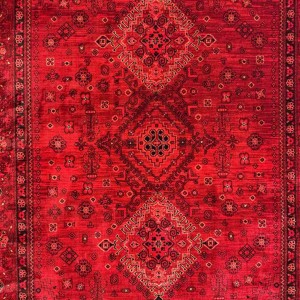 Turkish Bukhara carpet 07 red size 150*220