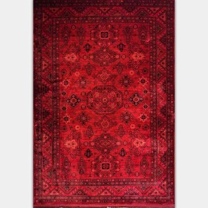 Turkish Bukhara carpet 08 red size 80*150