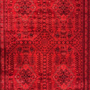 Turkish Bukhara carpet 09 red size 150*220
