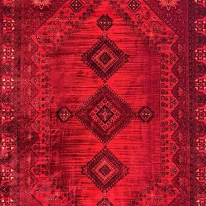Turkish Bukhara carpet 10 red size 250*350