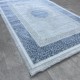 Turkish carpet Turkish Beton 26569A cream blue size 300*400