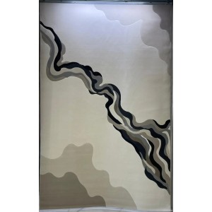 سجاد انتيك تركي AA211B اسود مقاس 400*500