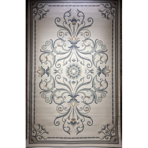Turkish arjwan G0783B Rug white blue Size 200*300