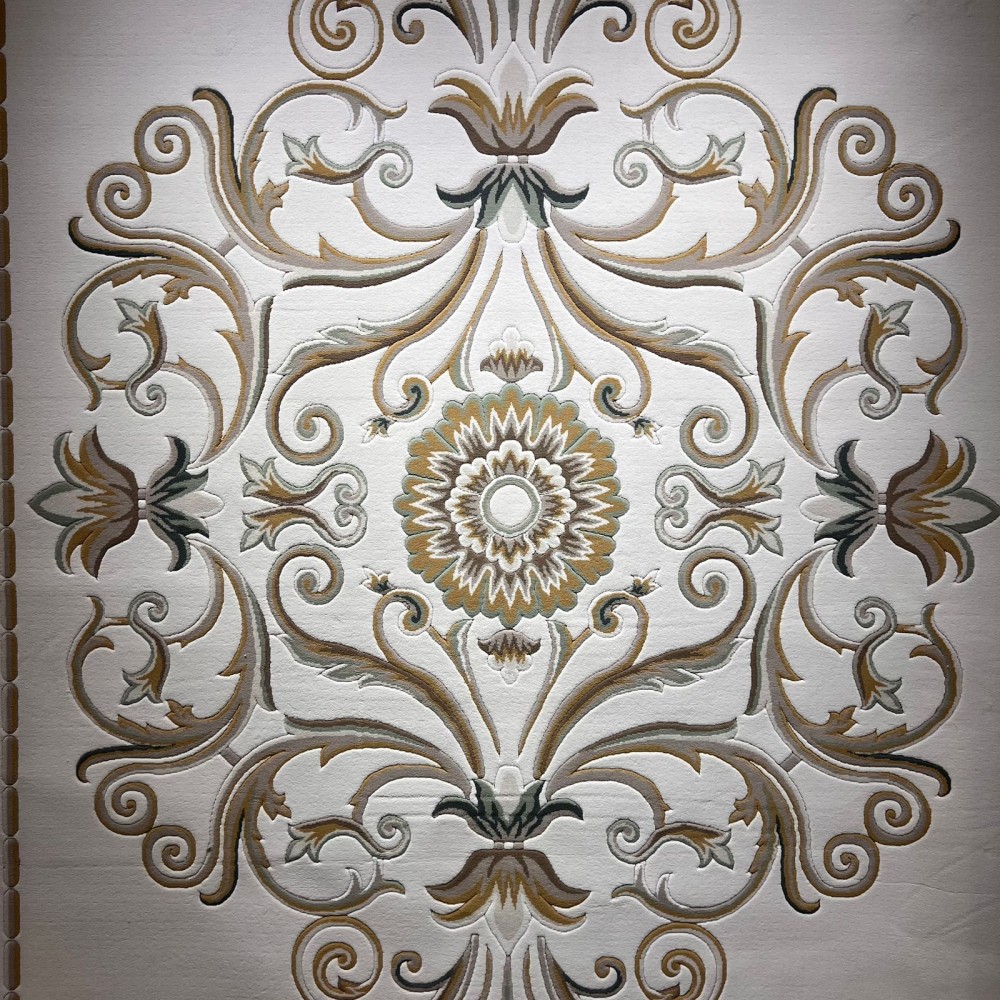 سجاد تركي ارجوان G0783B ابيض ذهبي مقاس 400*500 سجاد تركي ارجوان G0783B ابيض ذهبي مقاس 400*500