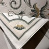 سجاد تركي ارجوان G0783B ابيض اخضر مقاس 80*150