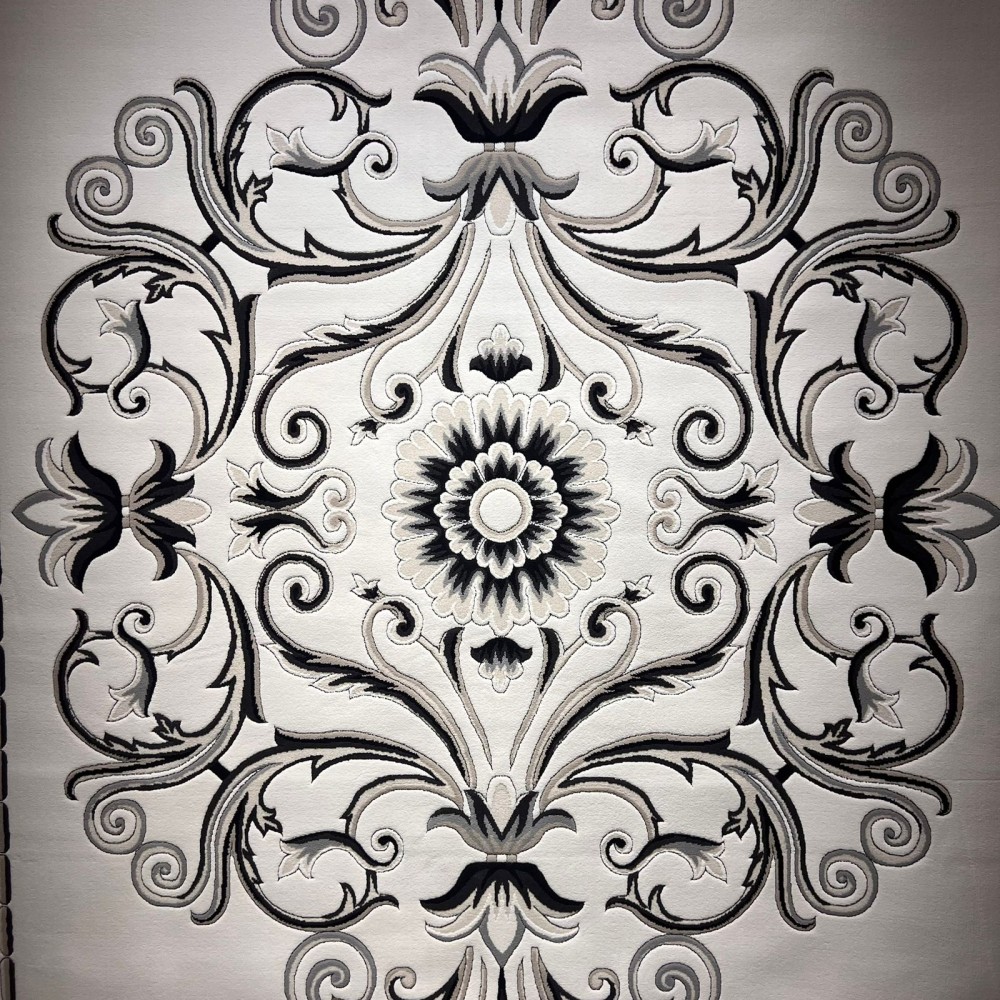 سجاد تركي ارجوان G0783B ابيض انثراسيت مقاس 400*500 سجاد تركي ارجوان G0783B ابيض انثراسيت مقاس 400*500