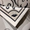 Turkish arjwan G0783B Rug white ANTHRACITE Size 80*150