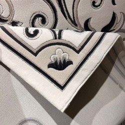 سجاد تركي ارجوان G0783B ابيض انثراسيت مقاس 400*500 سجاد تركي ارجوان G0783B ابيض انثراسيت مقاس 400*500