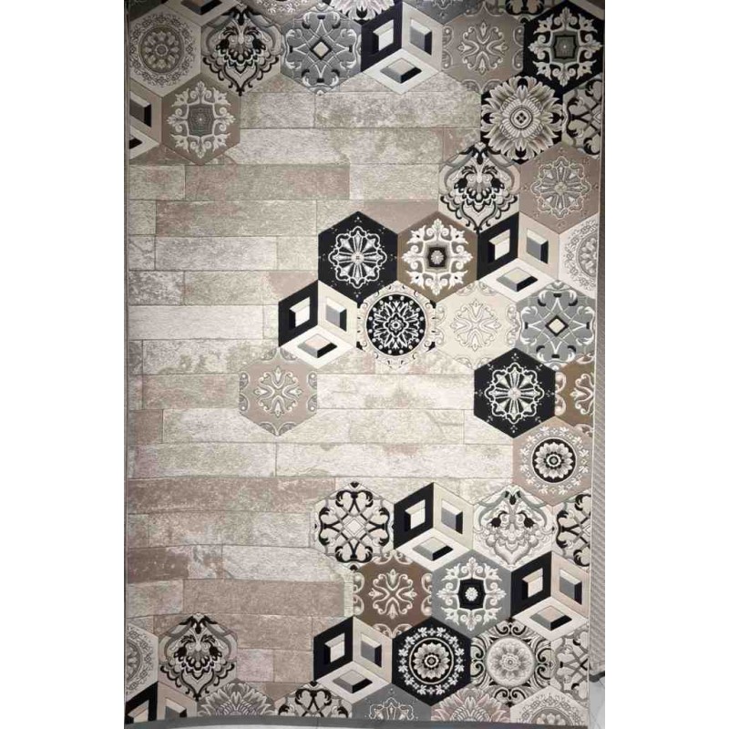 سجاد ارت بلس محفر تركي AA057B اسود مقاس 300*400