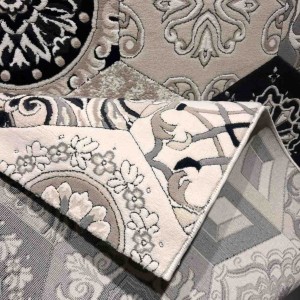 Art Plus Turkish Embossed Rug AA057B black Size 150*220