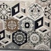 Art Plus Turkish Embossed Rug AA057B black Size 150*220