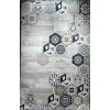 Art Plus Turkish Embossed Rug AA057B black Size 150*220