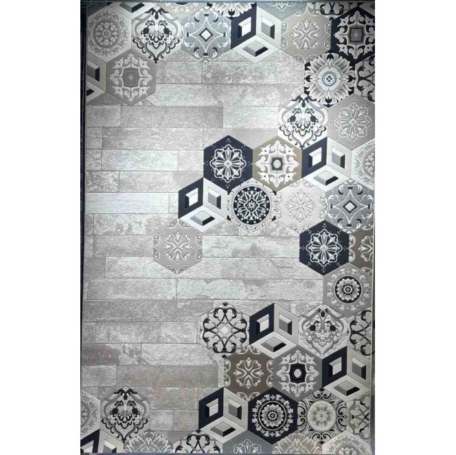 Art Plus Turkish Embossed Rug AA057B black Size 250*350