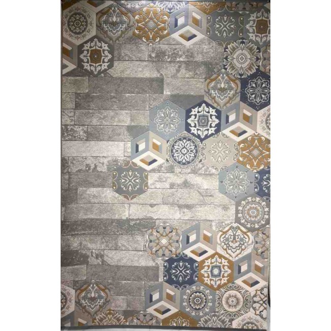Art Plus Turkish Embossed Rug AA057B gray mix Size 300*400