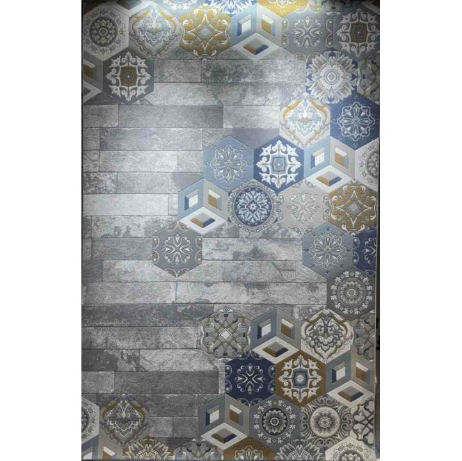 Art Plus Turkish Embossed Rug AA057B gray mix Size 300*400