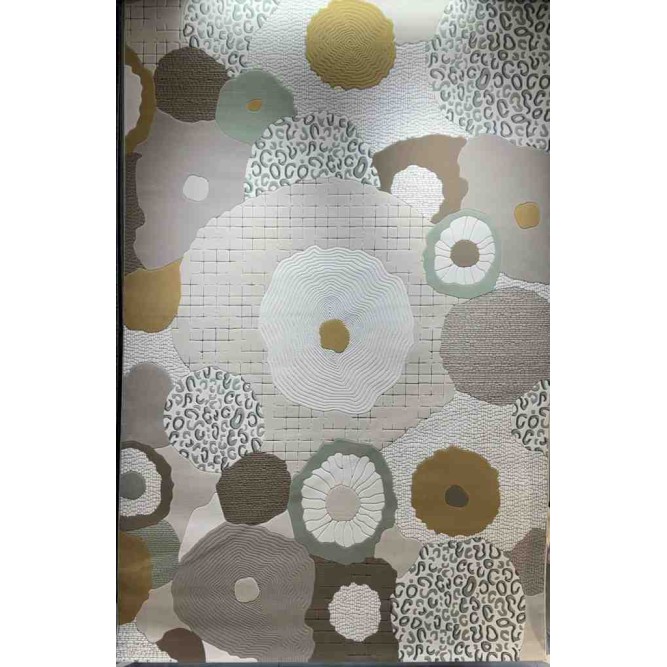Art Plus Turkish Embossed Rug 0C958A beige mix Size 250*350