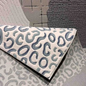 سجاد ارت بلس محفر تركي 0C958A رصاصي ميكس مقاس 250*350