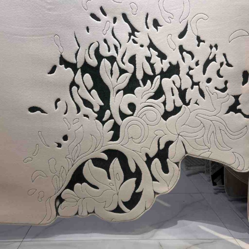 سجاد محفر تركي ارت N0361B رصاصي مقاس 120*170