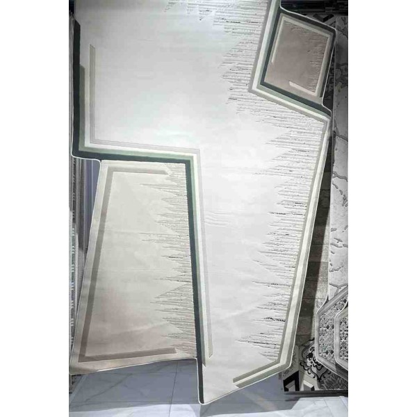 Turkish embossed rug Art N0373A beige size 200*300
