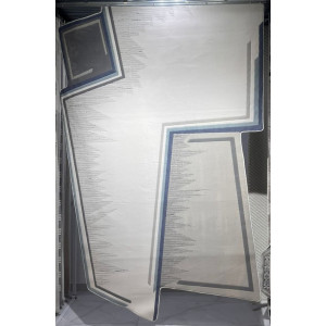 سجاد محفر تركي ارت N0373A رصاصي مقاس 300*400