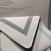 Turkish embossed rug Art N0373A gray size 250*350