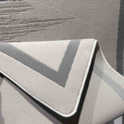 سجاد محفر تركي ارت N0373A رصاصي مقاس 300*400