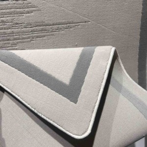 سجاد محفر تركي ارت N0373A رصاصي مقاس 250*350