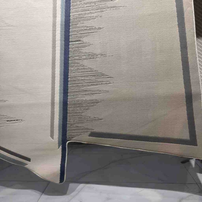 سجاد محفر تركي ارت N0373A رصاصي مقاس 250*350