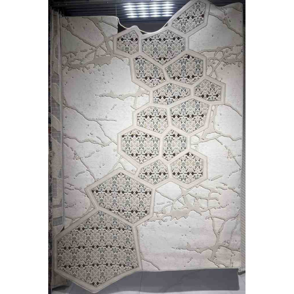 سجاد محفر تركي ارت N0374A بيج مقاس 120*170 سجاد محفر تركي ارت N0374A بيج مقاس 120*170