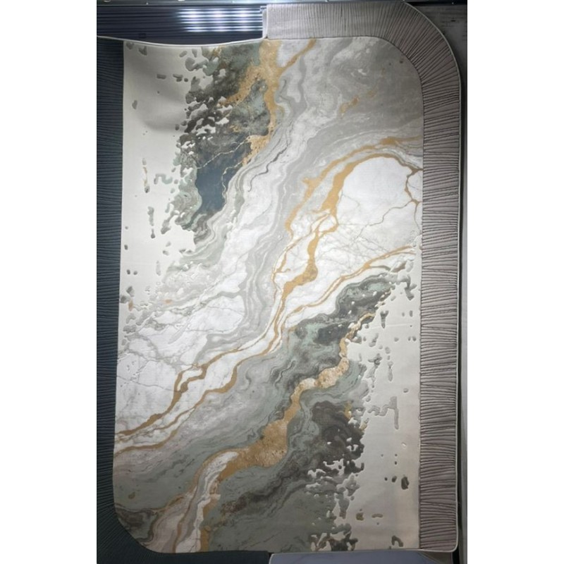 سجاد محفر تركي ارت N0389A بيج مقاس 150*220