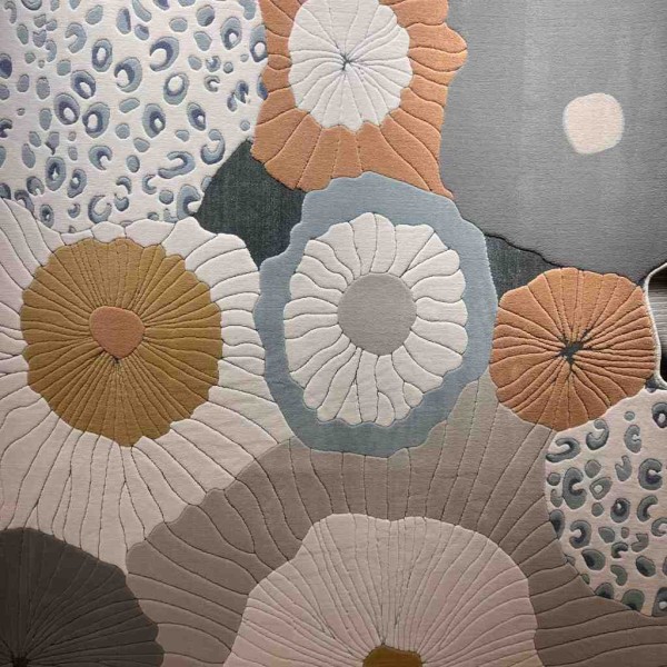 سجاد محفر تركي ارت N0365A رصاصي مقاس 150*220