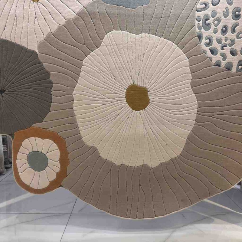 سجاد محفر تركي ارت N0365A رصاصي مقاس 300*400