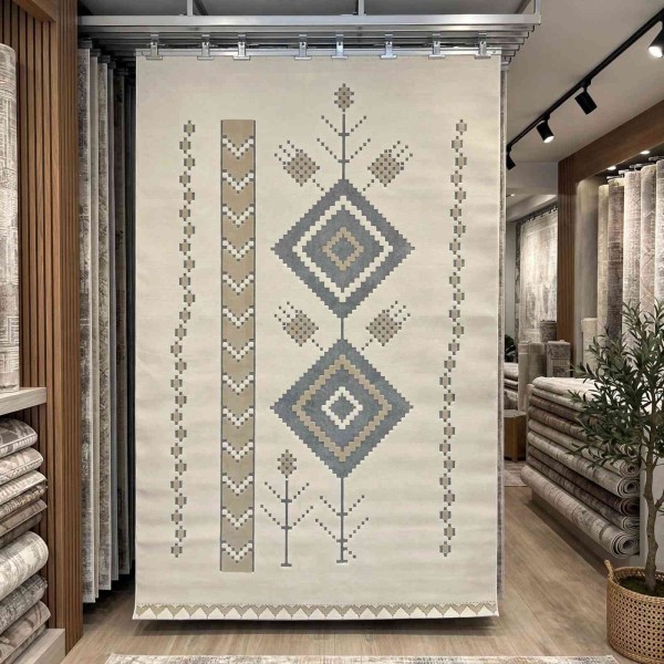 Al-Hebba Carpet ASALA Turkish Najdi Design G0912A blue Size 150*220