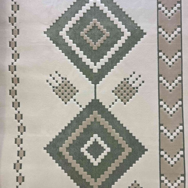 سجاد الهبه نقش نجدي تركي اصالة G0912A اخضر مقاس 100*300