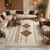 سجاد الهبه نقش نجدي تركي اصالة G0912A تيرا مقاس 80*150
