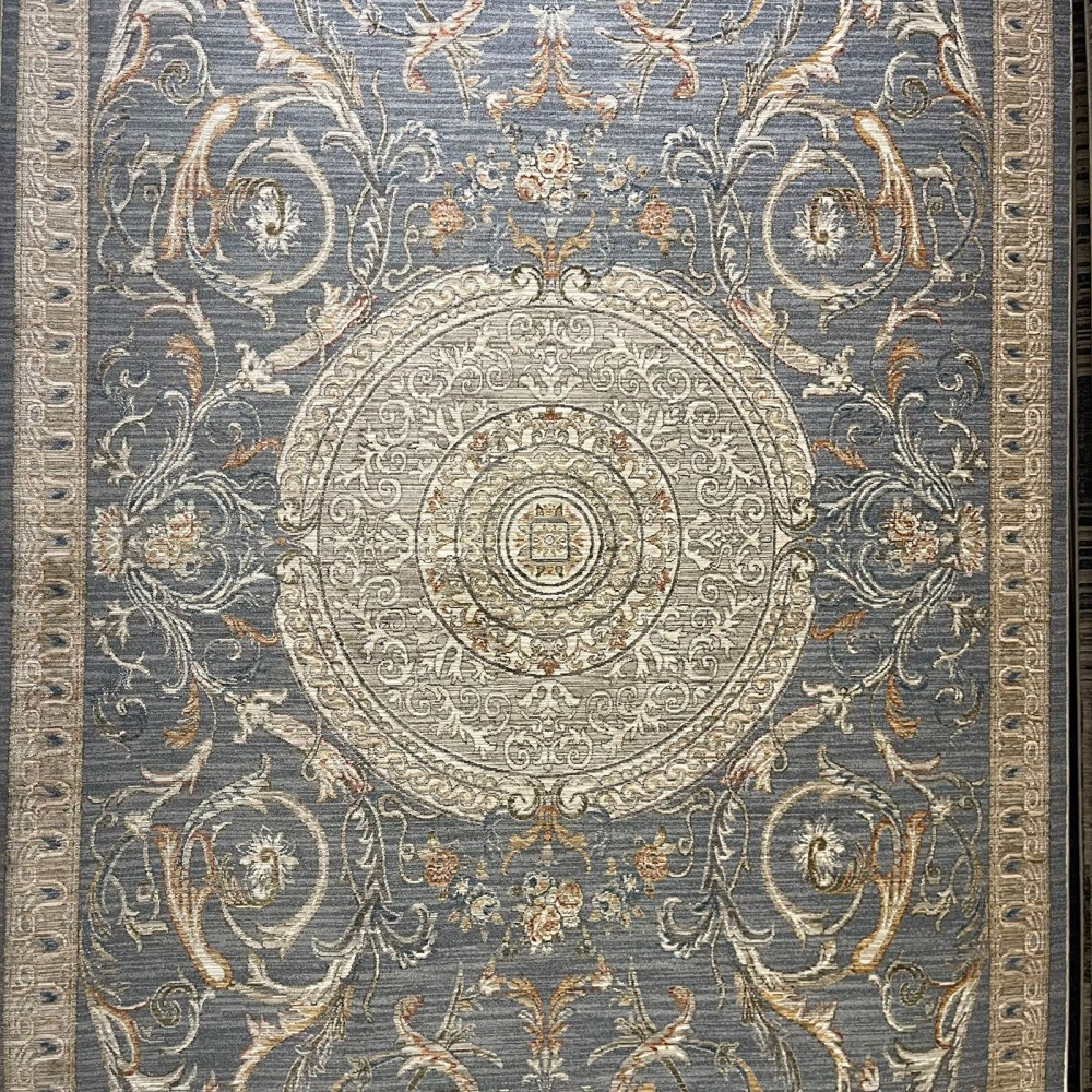 سجاد بوهيمي تركي اثينا 40931A سماوي مقاس 80*150